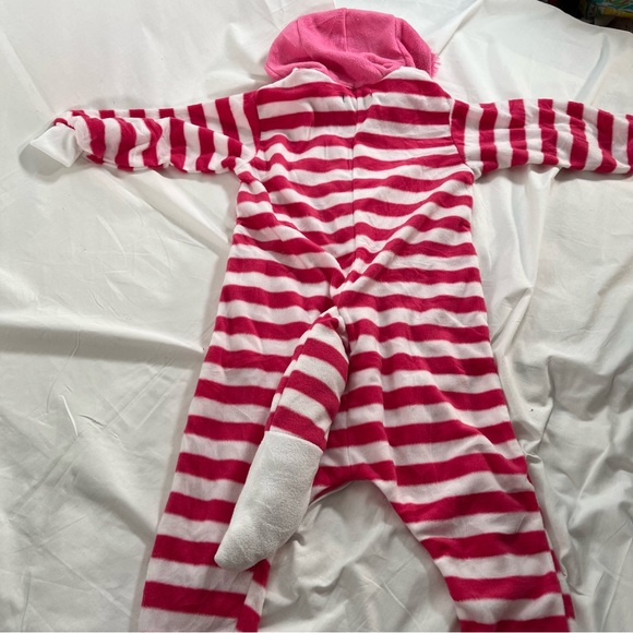 NWT Cheshire Cat Pink Striped Onesie Size - Picture 2 of 16